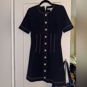 Veronica Beard Short Sleeve Mini Dress (size 2)
